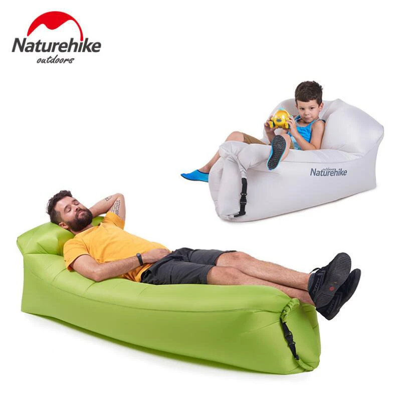  Naturehike Inflatable Sleeping Bag Sofa Air Bed Lazy Bag Ultralight Portable Air Sofa For Travel Ou