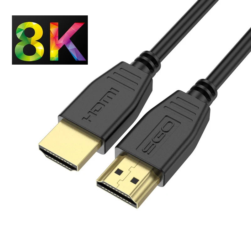 8K HDMI 2,1 кабель-HDMI 2,1 Поддержка 8K@ 120Hz HDR/высокая скорость 48 Гбит/с/4:4:4/3D/UHD/eARC HDMI кабель 2,1