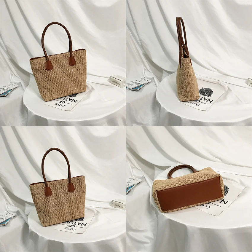 “ Onda de Verão Pendurada no Ombro Bolsa da