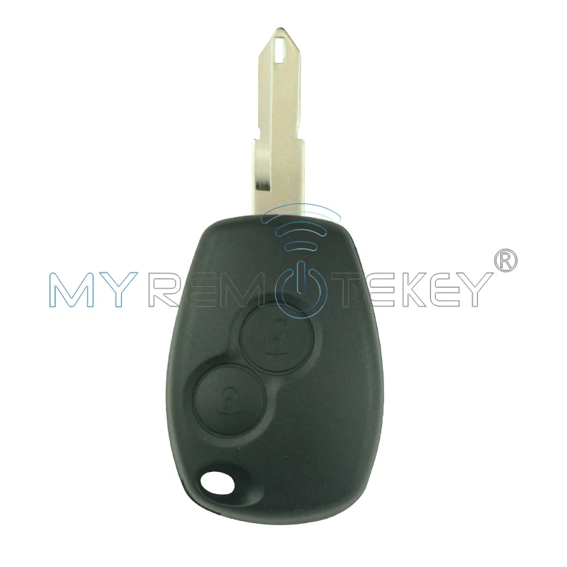 Clio Kangoo PCF7947 дистанционный Автомобильный ключ 2 кнопки NE72 434 МГц для Renault Uncut Blade