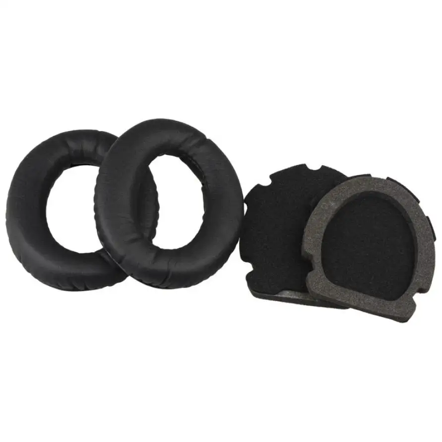New High Quality Leather and Memory Foam Replacement Ear Pads Soft