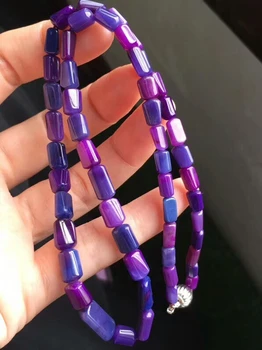 

Genuine Natural Royal Sugilite Purple Pink Gems Round Beads Woman Healing Stone South Africa Necklace 5-10mm AAAAAA Certificate