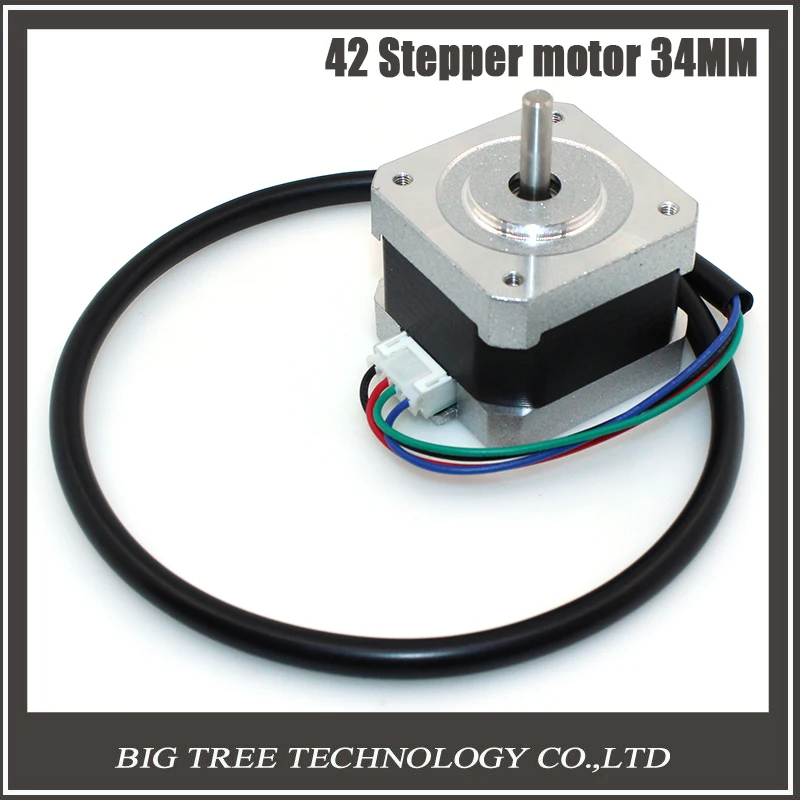 

4PCS Nema17 Stepper Motor 42 motor CNC stepper motor Length 33mm stepping motor/1.33A for 3D Printer for CNC XYZ