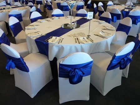 10pcs Royal Blue Wedding Satin Sash Sashes Banquet Bows In 10pcs Royal Blue Wedding Satin Sash Sashes Banquet Bows