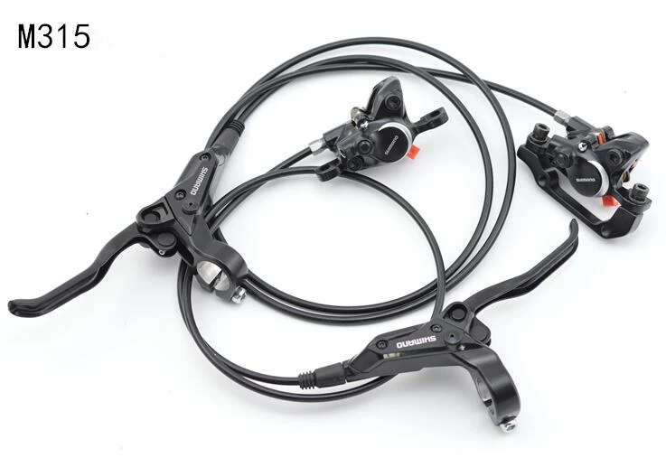 

shimano BR-BL-M315 MTB Bike Hydraulic Disc Brake Set Clamp Mountain Brake Bicycle Disc Brake original bicycle brake free ship