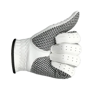 

1pc Golf Gloves Men's Left Right Hand Soft Breathable Sheepskin With Anti-slip Granules Golf Gloves Golf Accessories