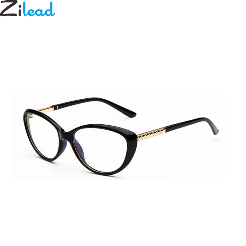 

Zilead Retro Cat Eye Plain Glasses Women Optical Spectacle Computer Reading Glasses For Female oculos de grau feminino armacao