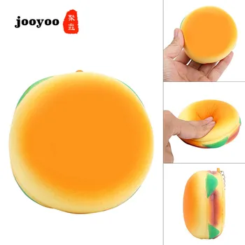 

Simulation Burger Bread PU Squeeze Slow Rebound Vent Children's Toys jooyoo