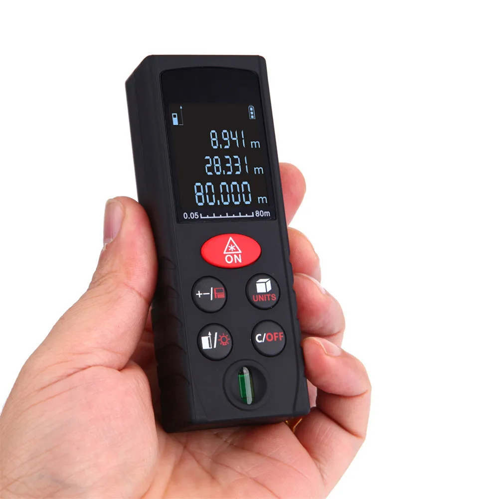 

40/60/80/100M Electronic Handheld Laser Distancer Portable Digital Laser Distance Meters