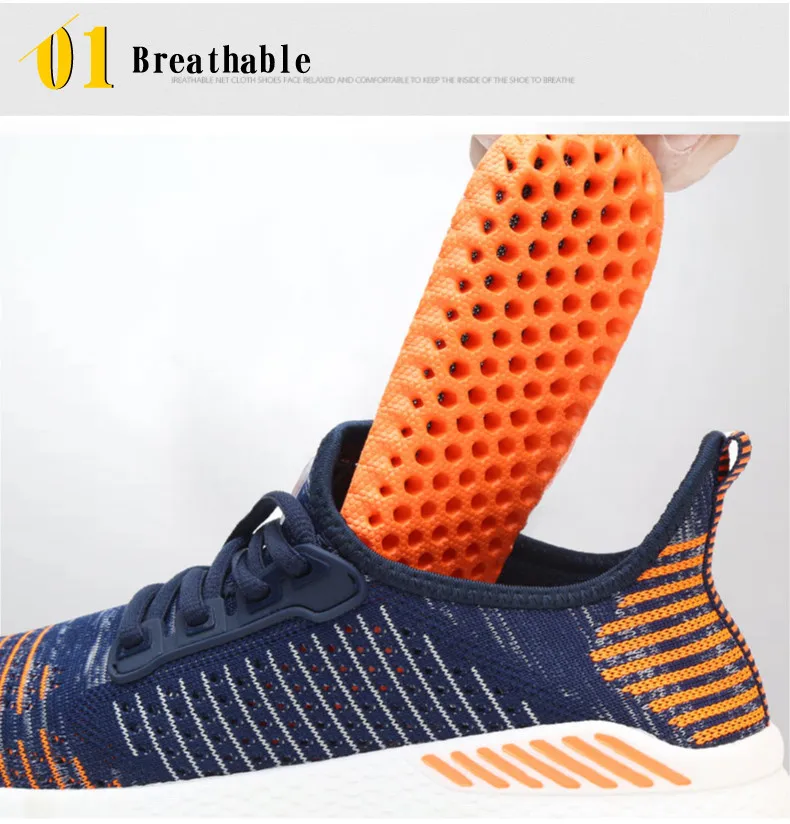 New Air Mesh Running Shoes For Men Sneakers Outdoor Breathable Comfortable Athletic Flat Shoes Women Sports Shoes (3)