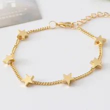 L150 Горячая Мода Bijoux(украшения своими руками) талисман для девушки цепочка со звездами Браслеты Для мужчин Для женщин бесконечность минималистичный браслет свадебное украшение браслеты