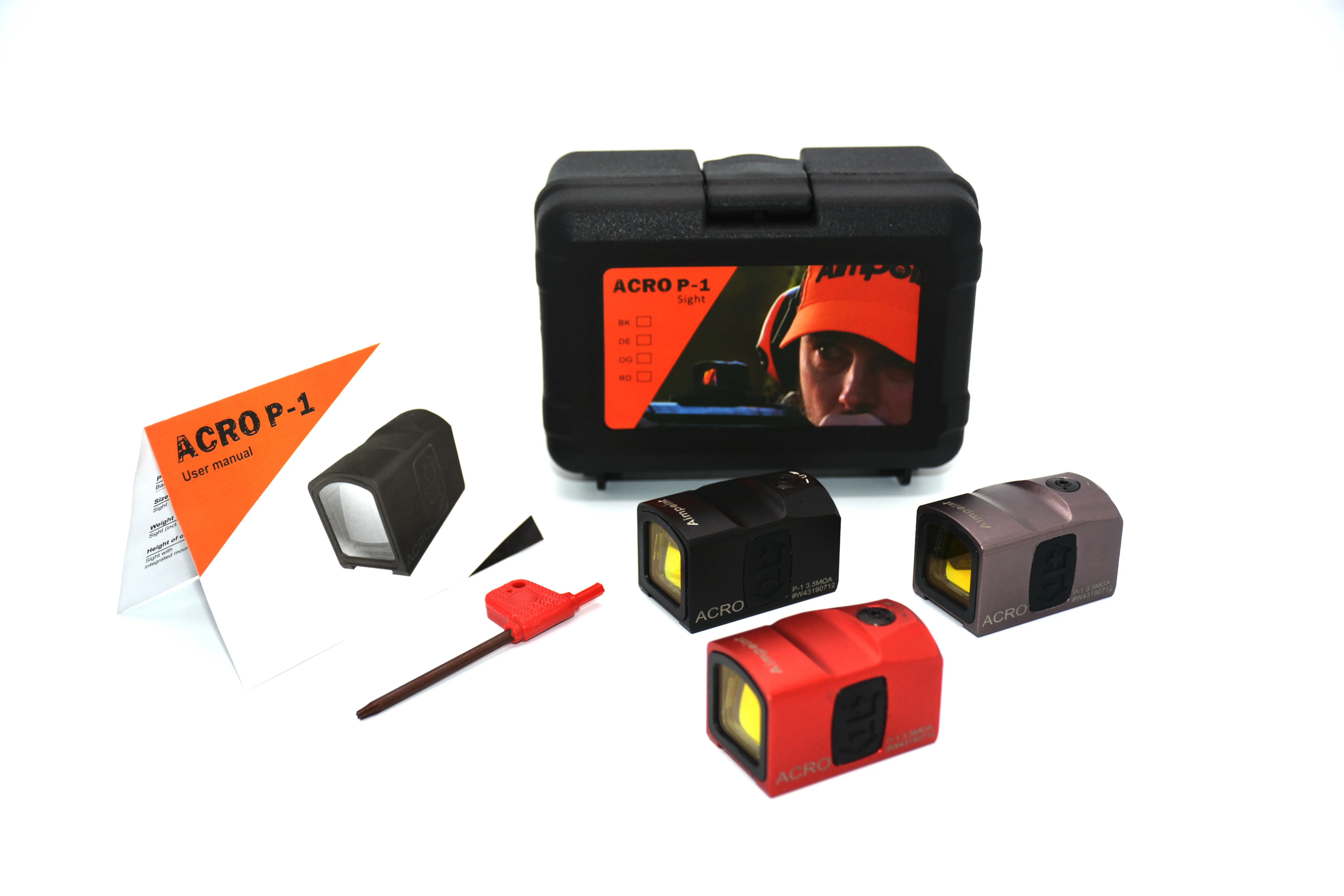

New red dot sight p1 sight reflex sight rmr sight for pistol airsoft riflescope optic