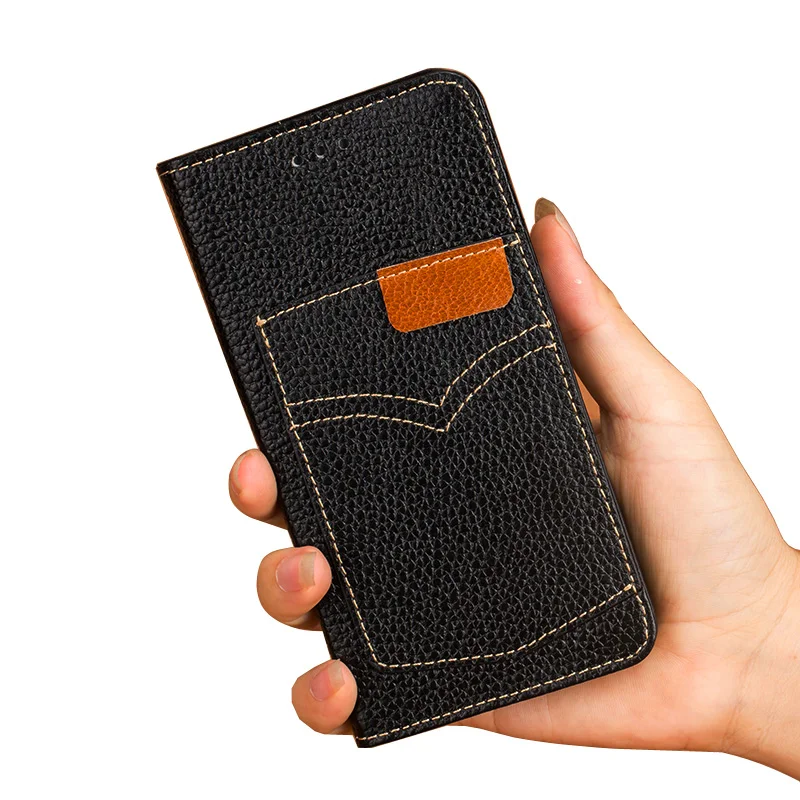 Flip Case For Huawei P10 P20 P30 Lite Mate 9 10 20 lite Pro P Smart Y6 Y7 Y9 2019 Cowhide Wallet For Honor 8X 9X 10 lite case