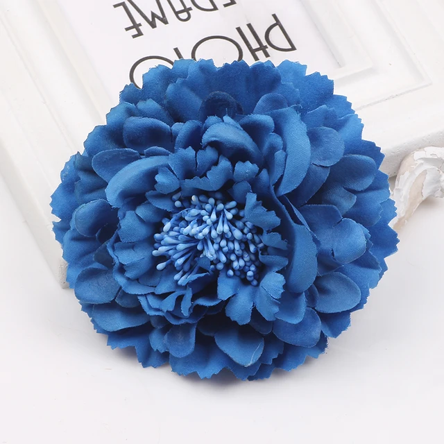 Flowers Fabric Dresses Brooch Big Flowers Brooch Fabric Silk