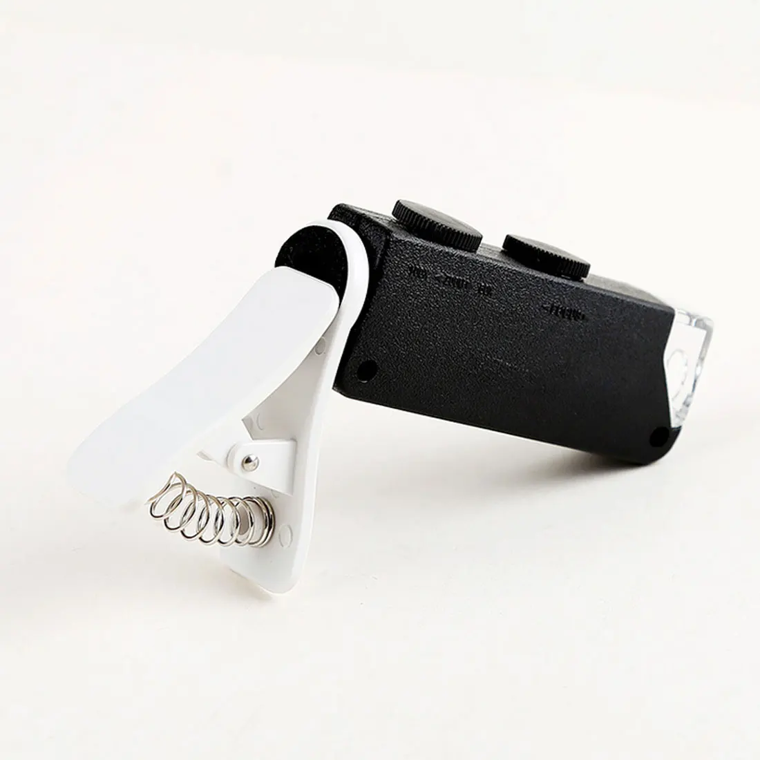 

Optical Zoom Mobile Phone LED Microscope Lens 60X-100X With Universal Clamp