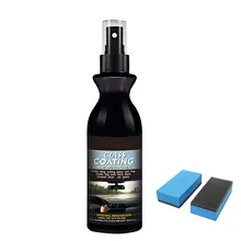 ToHuu Автомобильное зеркало заднего вида, дефоггер для внутреннего лобового стекла, антизапотевающее средство, отморозка, авто стекло, полировка+ губка для мытья