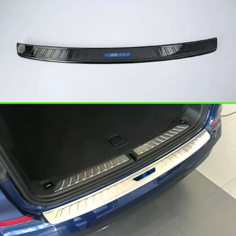 Для BMW X3 G01 2018 2019 защита заднего бампера из Нержавеющей Стали Подоконник снаружи