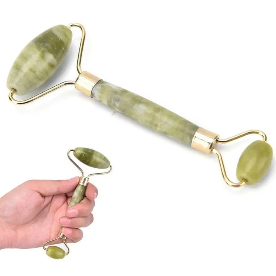 

2PCS Gua Sha Facial Roller Massager Chinese Medicine Natural Jade Board Scraping Tool Natural Jade Board Scraping Tool 5.30