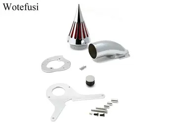 

Wotefusi Chrome Spike Air Cleaner Kits Intake Filter For Honda Shadow Aero 750 [MP01]