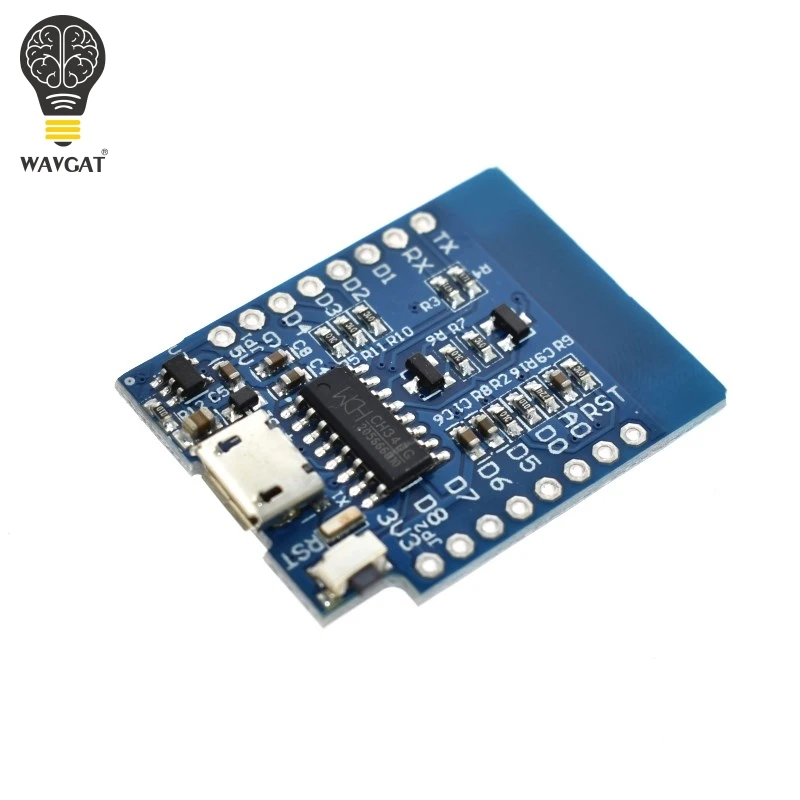 D1 Mini ESP8266 ESP-12 ESP-12F CH340G CH340 V2 USB WeMos wifi макетная плата D1 Mini NodeMCU Lua IOT плата 3,3 В с контактами