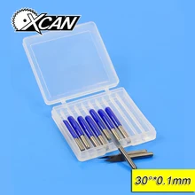 Бесплатная Shipping10Pcs 3,175 мм Вольфрам Сталь V Форма Карбид PCB гравировальный станок с ЧПУ инструмент для маршрутизатора до минус 30 градусов, 0,1 мм машины для синтетического волокна