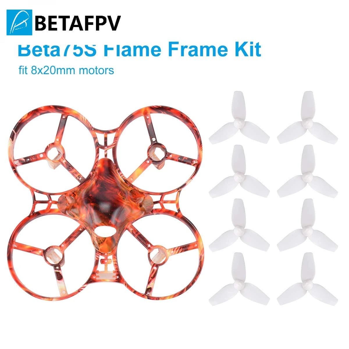 BETAFPV Beta75S 75 мм Whoop рамка Комплект пламя рама для фристайла с навесом 40 3