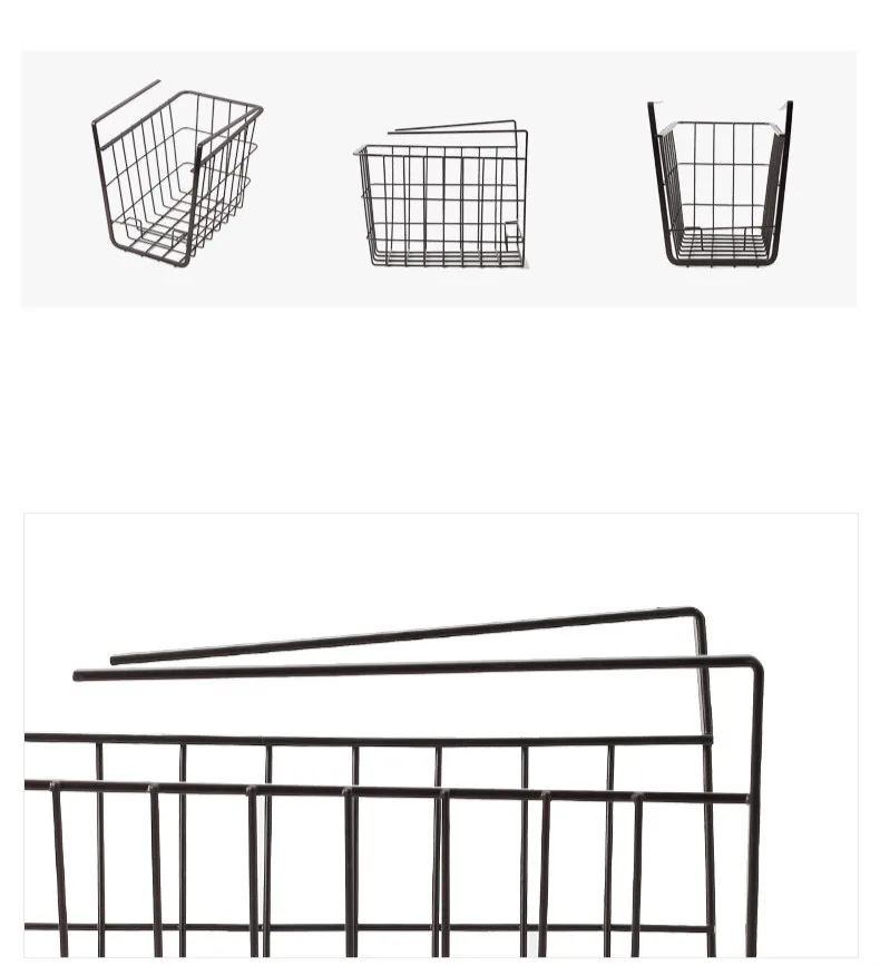 Металлическая подвесная корзина шкаф для одежды корзина для полотенец шкаф кухонные инструменты Органайзер шкаф для специй стеллаж для хранения тарелок mx3161650