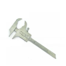 DENTAL SLIDING TENTH GAUGE VERNIER CALIPER DIAMOND DENTAL LAB INSTRUMENTS