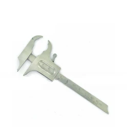 DENTAL SLIDING TENTH GAUGE VERNIER CALIPER DIAMOND DENTAL LAB INSTRUMENTS