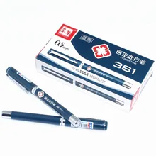 12 шт./партия Премиум гладкое письмо 0,5 мм доктор рецепт гелевая ручка широко используется в больничной w-381