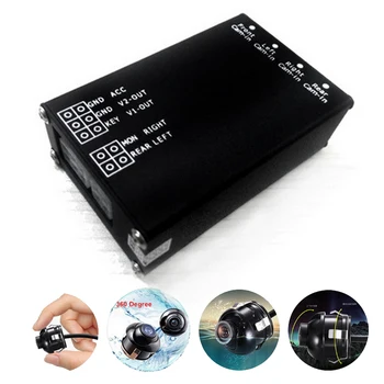 

[High Quality] Rear Left Right Front Camera 4PCS Rear View Back UP Cameras Car Camera Control system 360 View