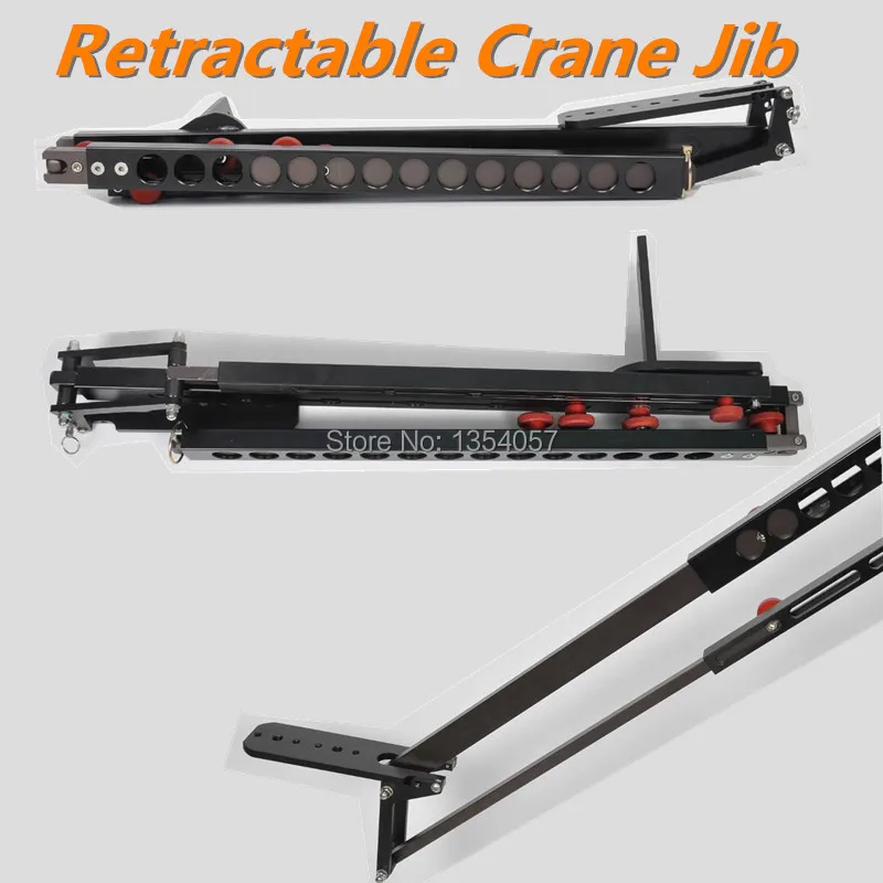 

Aluminum Retractable Portable Camera DV Camcorder Video Crane Jib Rock Arm Stabilizer Folded Boom