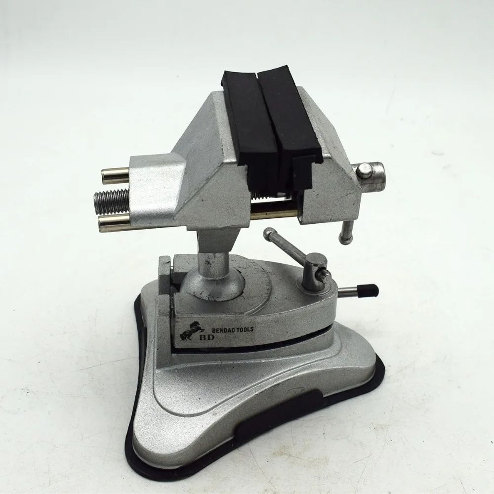 Aluminum Vise 360 degree rotating table vise clamp for jewelry working