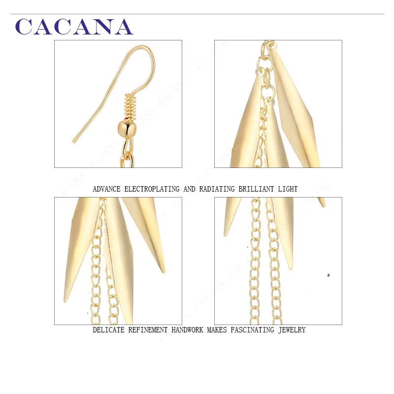 CACANA Earrings Dangle Long Earrings For Women New Arrivel Fashion Bijouterie Hot Sale No.A109