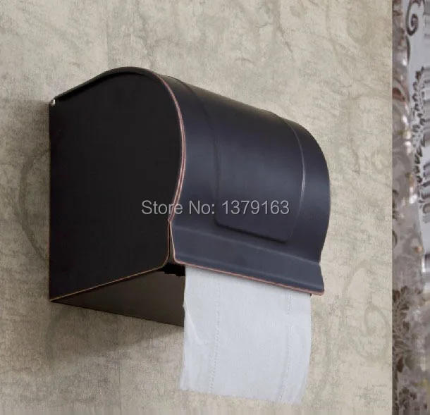 Black Oil Rubbed Wall Mounted Br Bathroom Toilet Paper Holder Aba302