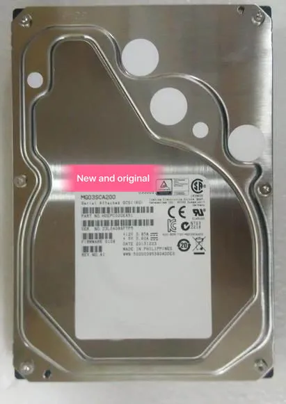 

100%New In box 3 year warranty MG03SCA200 2TB SAS 3.5 7.2K Need more angles photos, please contact me