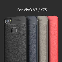 Hatoly para capa vivo v7 caso litchi tpu robusto caso de telefone para vivo v7 capa para vivo y75 vivo v7 fundas 5.7