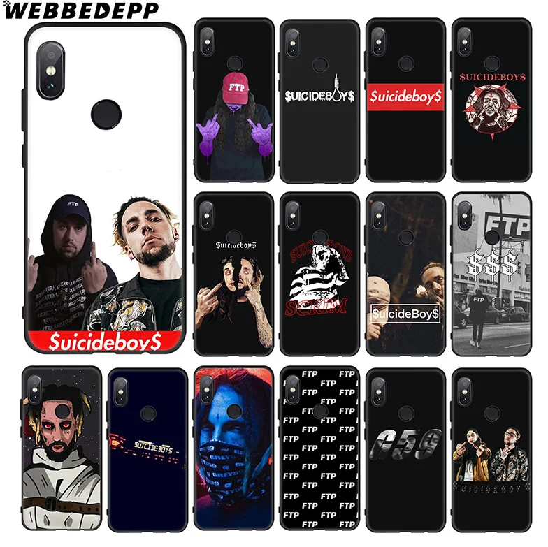 WEBBEDEPP $ uicideboy Suicideboys мягкий чехол для Xiaomi 9 8 SE 6 A1 A2 Lite MIA1 MIA2 MI8 MI6 MAX 3 POCOPHONE F1 |