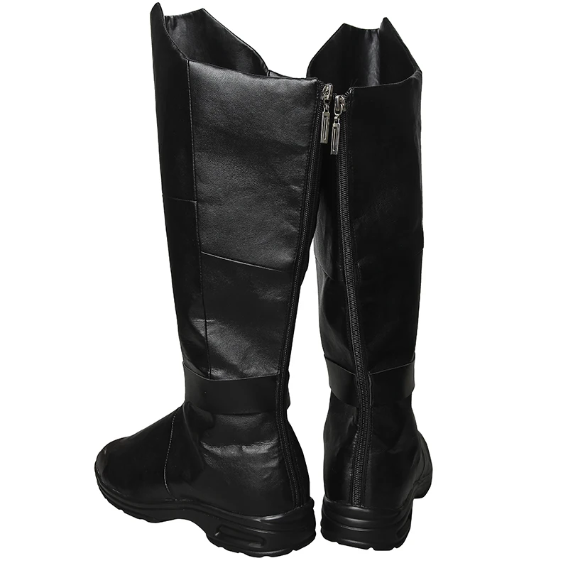 Justice League Batman Cosplay Boots Bruce Wayne Shoes Batman v Superman Dawn Superhero Cosplay Black Leather Shoes Customized Justice League Batman Cosplay Boots Bruce Wayne Shoes Batman v Superman Dawn Superhero Cosplay Black Leather Shoes Customized