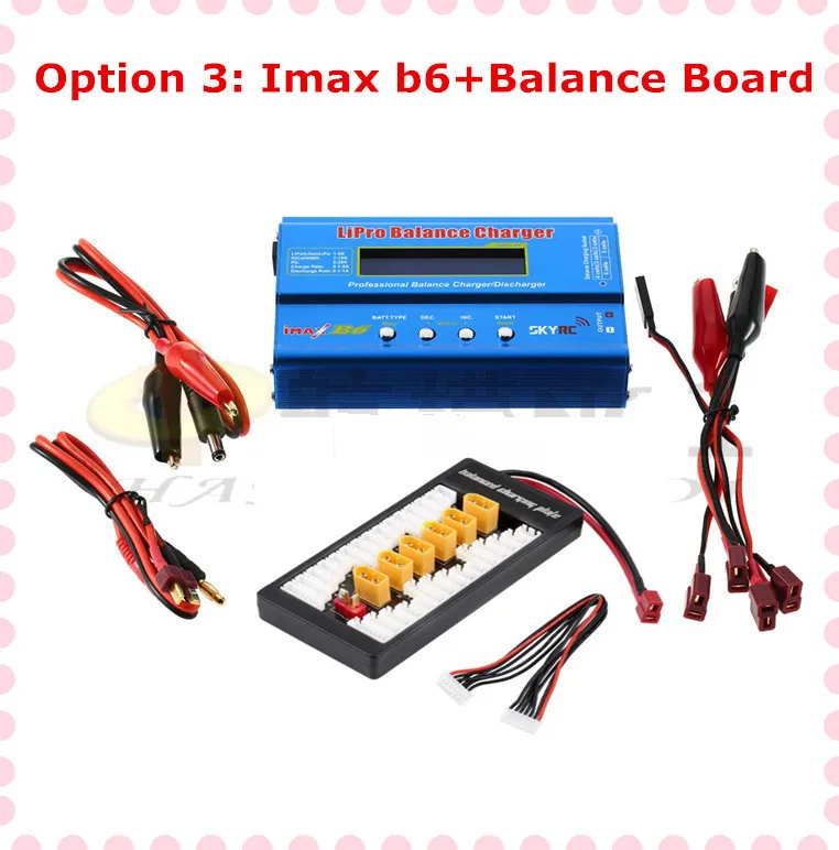 IMax B6 B6AC 2 s-6s 7,4 v-22,2 v цифровой ЖК-дисплей Lipo NiMh Зарядное устройство i-max b6(вариант 1) P1 - Цвет: B6 and Switch Board