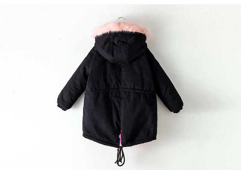 teenage girls winter coat long 2017 children's parkas red green padded thick fur hooded winter jackets for girls clothing 5 6 7 8 9 10 11 12 13 14 15 16 17 years little teenage girl winter coat jacket children winter jackets for girls  (4)