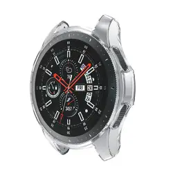 2019 модные простые часы Чехлы ультра-тонкий мягкий ТПУ защитный силиконовый чехол для samsung Galaxy Watch 42/46 мм Прочный чехол