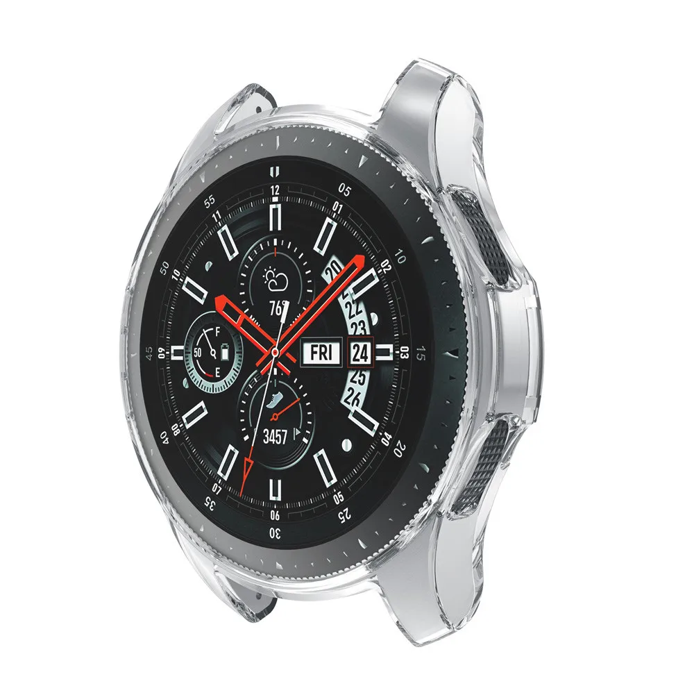 

2019 Fashion Simple Watch Cases Ultra-thin Soft TPU Protection Silicone Case Cover For Samsung Galaxy Watch 42/46mm Durable Case