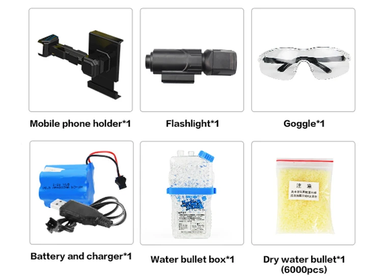 Водяной пистолет трансформации рука робота косплэй Электрический водяной пистолет пулевые пистолеты мальчик игрушка для детей страйкбол