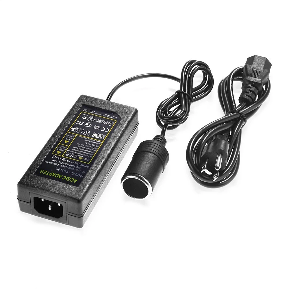 

60W 72W AC 100V 220V to DC 12V Car Cigarette Lighter EU US Plug Power Converter Adapter Inverter DC Power Supply Transformer