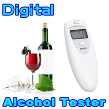 Цифровой Тестер дыхания алкоголя профессиональный анализатор дыхания Алкотестер