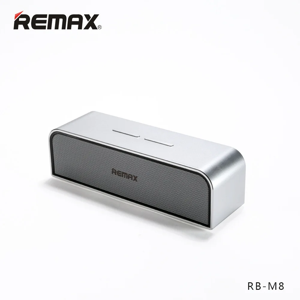 REMAX Беспроводной 4 0 Bluetooth динамик металлический Настольный книжная полка AUX USB RB