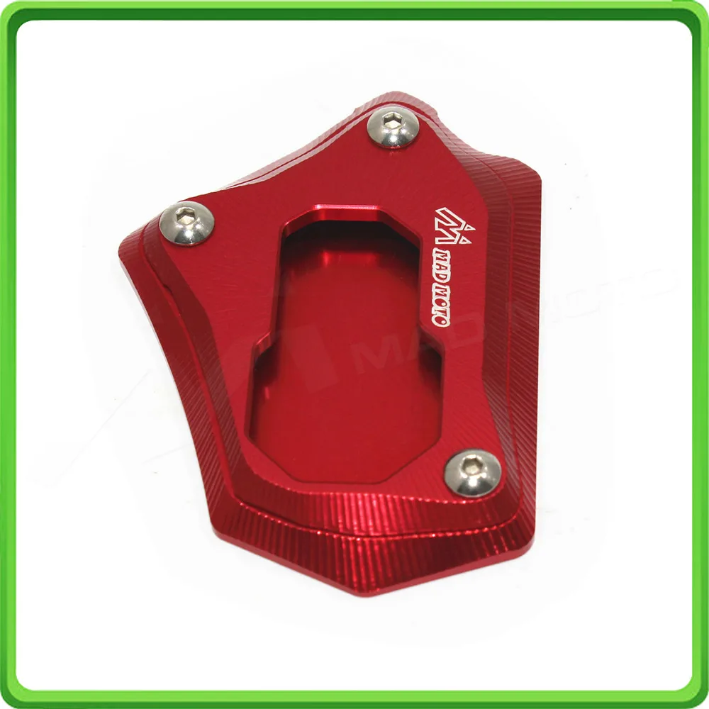 CNC Kickstand Side Stand Pad For BMW R1200GS 2012 2013 2014 2015 2016 R 1200 GS Adventure LC K51 2013 2014 2015 2016 Red (3)