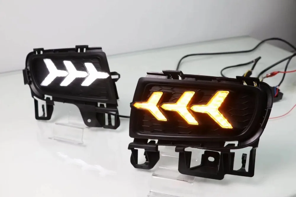 1set LED DRL Daytime Running Light Daylight car accessories Turn Signal