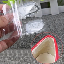 2 шт. Силиконовая полоска от натирания на пятку колодки противоскользящие невидимые стельки обуви Подушки Мягкий протектор